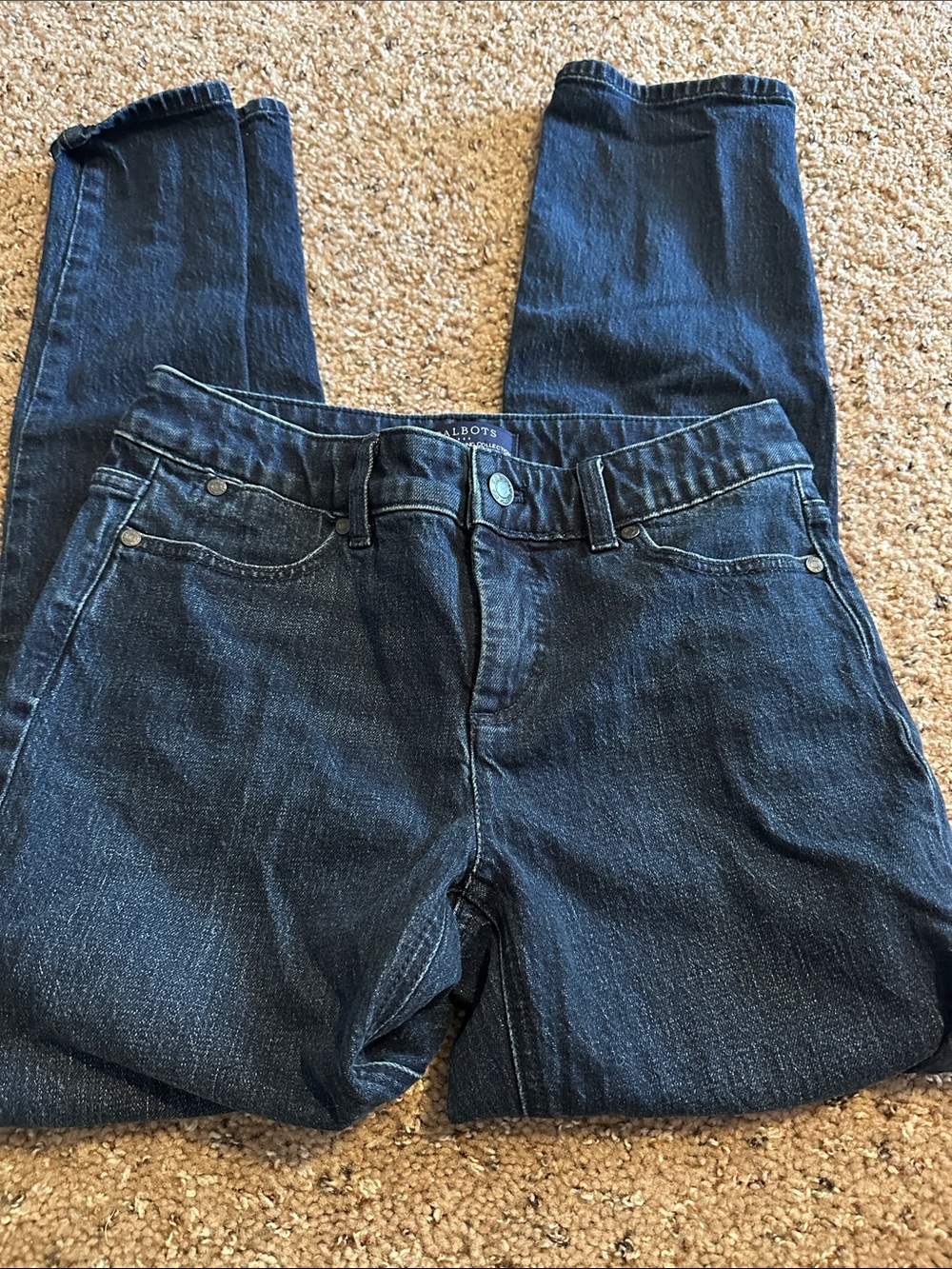 Talbots NWOT High Waist Straight Leg Jeans